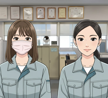 業務管理課社員